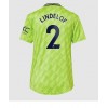 Manchester United Victor Lindelof #2 Tredje Tröja Dam 2022-23 Korta ärmar